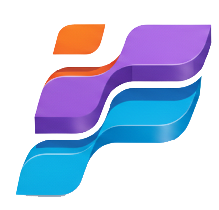 FlowFi 3D Logo